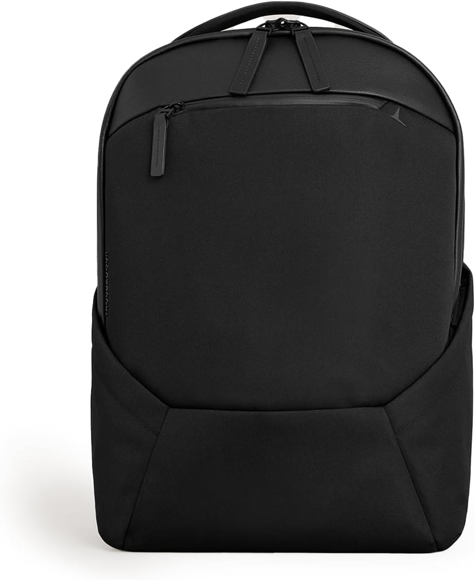22L Laptop Backpack, Water Resistant, Black