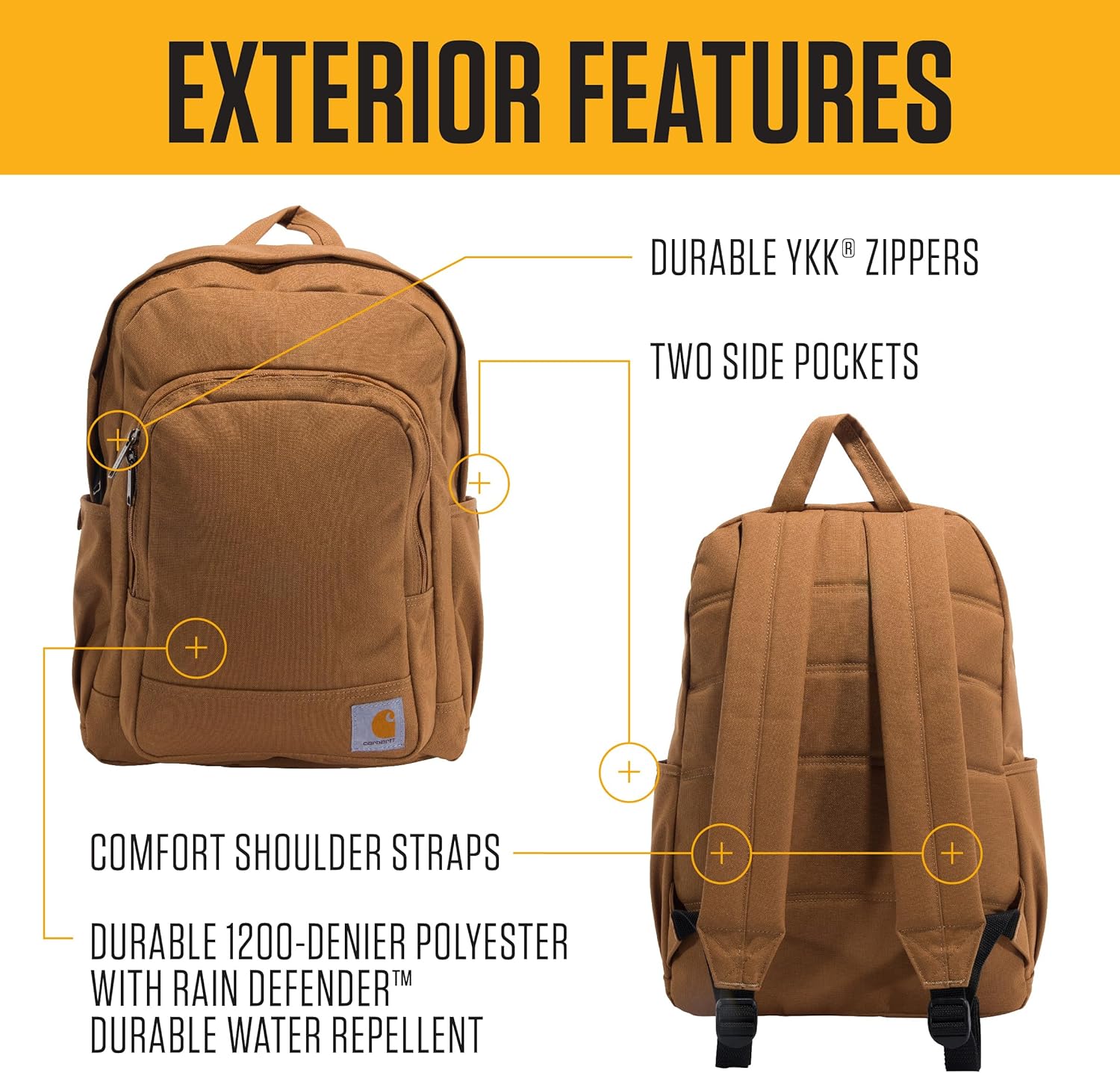 25L Classic Backpack, Black