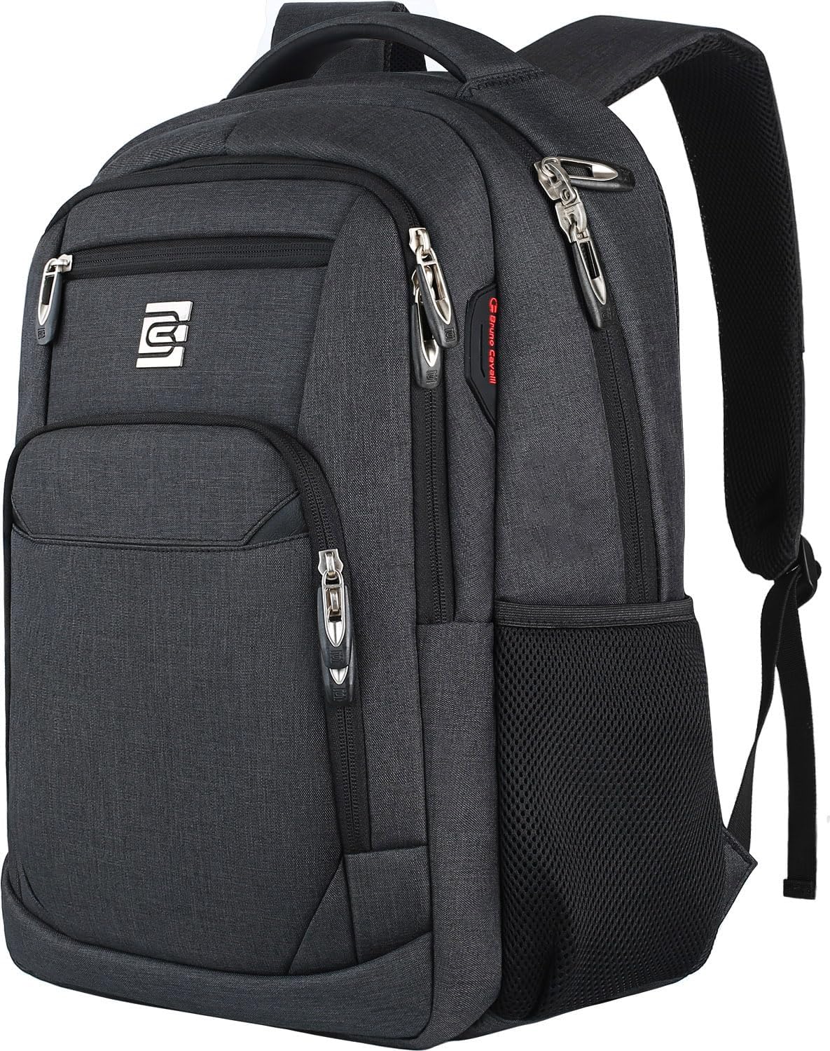 Anti Theft Laptop Backpack for 15.6 Inch Laptops, Water Resistant, Black
